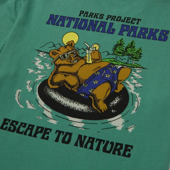 Parks Project Escape to Nature Bear Float Pocket Tee - Picture 3 of 11